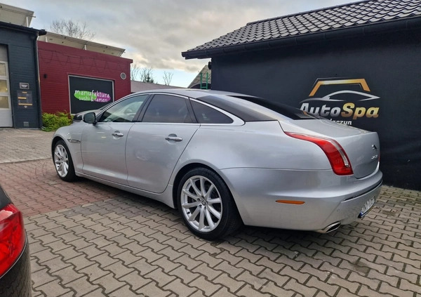 Jaguar XJ cena 62000 przebieg: 224000, rok produkcji 2011 z Mirosławiec małe 407